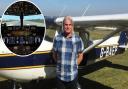 Tim Procter, who was once petrified of flying, has built a Sandpiper Boeing 737-800 Flight Simulator in his Somersham garden.