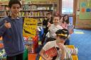 Pupils from Middlefield Primary Academy enjoying their library visit.