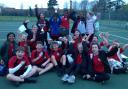 The Thorndown Primary School teams took the win.
