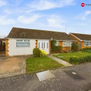 This modernised bungalow in Sawtry is for sale at offers over £300k