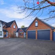 This five-bed detached home in Sawtry is for sale at offers over £600,000