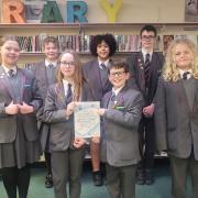 Students at Ernulf Academy were recognised for their progress.