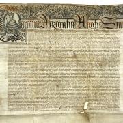 The old town charter from 1630.