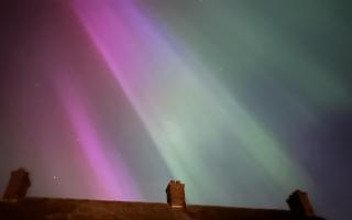 The Northern Lights were visible across Doddington on the evening of May 10.