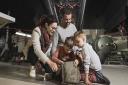 Visitors begin their Family Mission: D-Day Edition activity at IWM Duxford. Picture: IWM / Richard Ash/Andrew Tunnard
