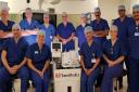 Some of the retrieval team at Royal Papworth Hospital involved in the collaboration