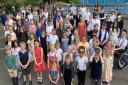 Pupils enjoyed Jubilee celebrations including a street party and 1950\'s games.