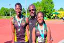 Ayo and sister Anjola Opaleye, together with dad and Hunts AC coach Yinka, won three county titles between them.
