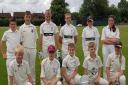Upwood Cricket Club\'s U13 team who became county champions.