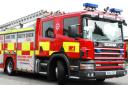Three fire engines were sent to Offord Cluny.
