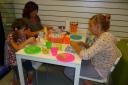 Artistic endeavours underway at Crafty Monkey in St Neots.