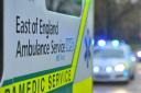 The man was taken to Lister Hospital in Stevenage to be treated for a suspected heart attack.