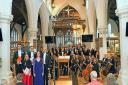 The St Neots Choral society at its 50th anniversary concert