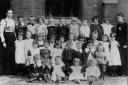 There are many fascinating finds at the St Neots Museum, including this image showing school children in the 1900s.