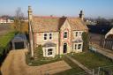 This five-bedroom detached farmhouse in Stirtloe, St Neots, is for sale with Young Residential