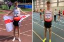 Tom Waterworth raced in the 800m and the second leg of the 4x400m representing England at the school's championships.