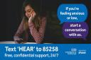 A new mental health free text messaging support service has launched in Cambridgeshire and Peterborough