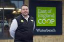 Branch manager at East of England Co-op in Waterbeach, Damian Johnson.