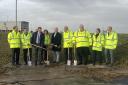 Mr Browne attended a ceremony this week to mark the 'breaking of ground' at the Black Cat Roundabout.