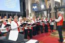 More than 100 people attended the annual Christmas carol concert organised by Huntingdon Rotary Club and Huntingdon Cromwell Rotary Club. 