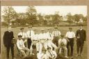 The Abbotsley cricket team in 1912.