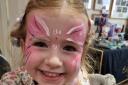 Children enjoyed face painting at the event.