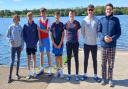 Huntingdon Boat Club youngsters face the camera