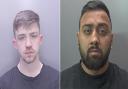 Kai Angrave and Samuellah Butt have been jailed after police found more than ?7,000 of cocaine and MDMA during raids in Huntingdon.