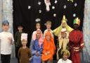 Pupils performed Whoops a Daisy Angel for their school nativity play.