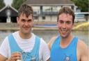 Dominic Chapman (left) and Fergus Mitchell-Dwelly of St Neots Rowing Club were the winners of the open men\'s pairs on both days of the St Neots Regatta.