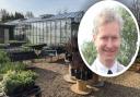 HDC Cllr Ben Pitt said that funding a Warm Space in Godmanchester Community Plant Nursey will make a 