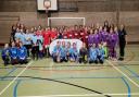 The Year 5 and 6 school teams at HSSP's second and final Futsal competition for 2022/23.