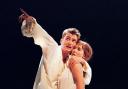 David Tennant and Alexandra Gilbreath as Romeo and Juliet.