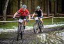 Andy Fountain battled against the conditions and other riders to finish twelfth in round 1 of the Crank it mountain bike series