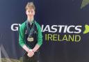 Huntingdon Gymnast, Niall Hooton, won the all-around silver medal in his first Irish National Championships as a senior