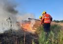 A blaze at a nature reserve in Peterborough this month was started deliberately.