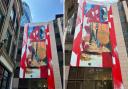 Huntingdonshire firm erect 'stunning' mural in the heart of London