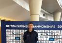 St Ives swimmer Luke Tunstall competed in Sheffield.