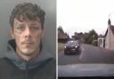 Jack Banyard drove through rural villages at twice the speed limit to avoid police.