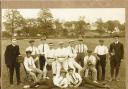 The Abbotsley cricket team in 1912.