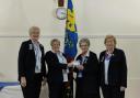 Jayne Lloyd was presented with a 60 years of service award for her volunteering with Girlguiding Cambridgeshire West.