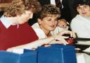 Diana visited Papworth in 1993.