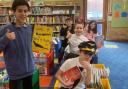 Pupils from Middlefield Primary Academy enjoying their library visit.