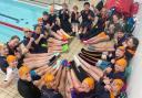 St Ives swimmers wore odd socks for special day.