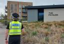 Cambridgeshire Police officers have been on patrol in Alconbury Weald.
