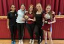 Strictly Come Dancing winner Joanne Clifton held a dance masterclass at St Ivo Academy.