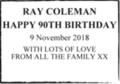 RAY COLEMAN