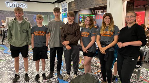 The Hunts Post: The students about to set off on their Borneo adventure The Hunts Post: The students about to set off on their Borneo adventure