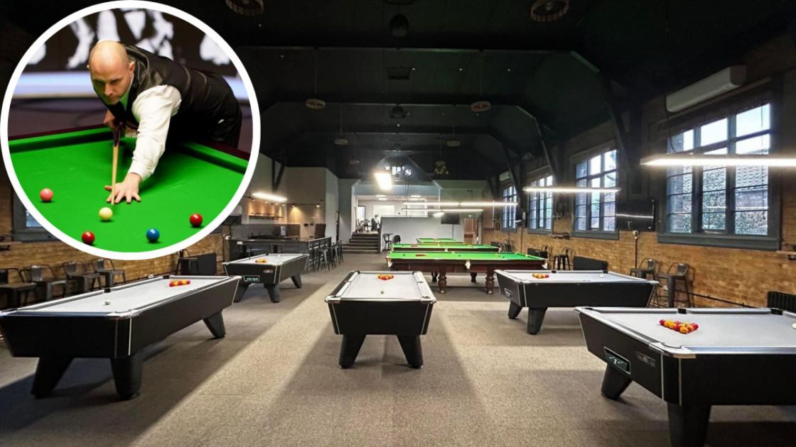See inside Joe Perry's Snooker & Pool Palace as opening date is revealed 
