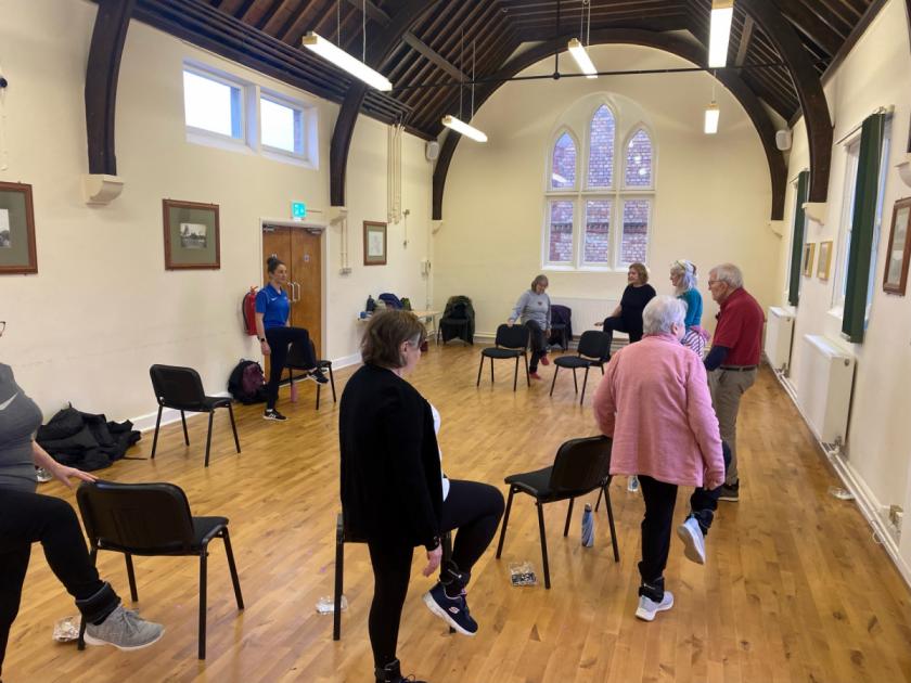 Huntingdonshire District Council start Staying Active scheme 
